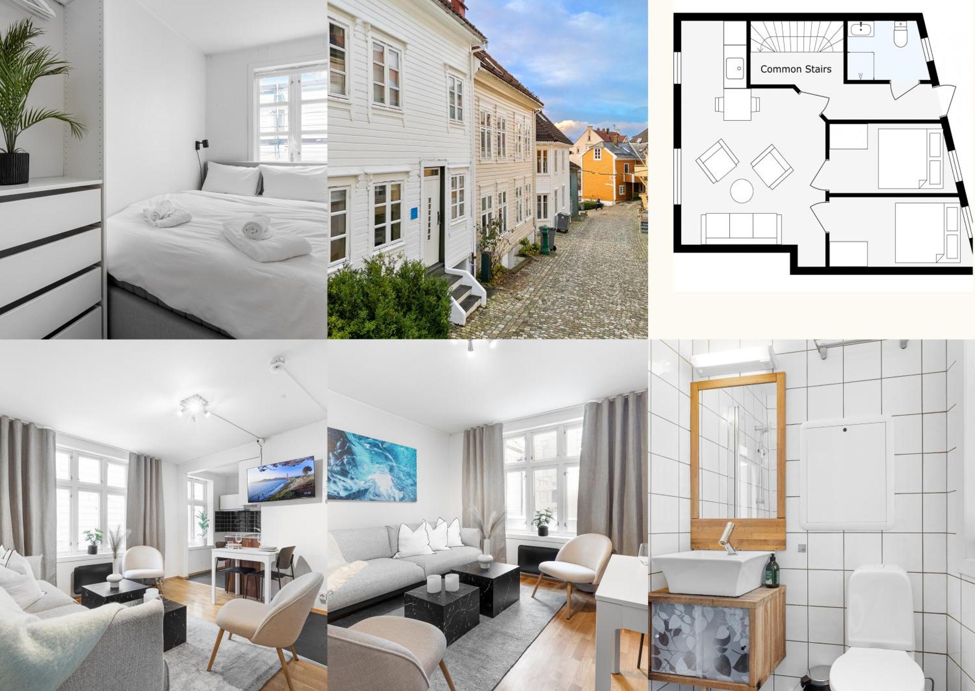 Homerentals Apartments - Behind Bryggen & Historic Cobblestone Streets - 2 Floor Renovated From February 2025 Bergen Kültér fotó